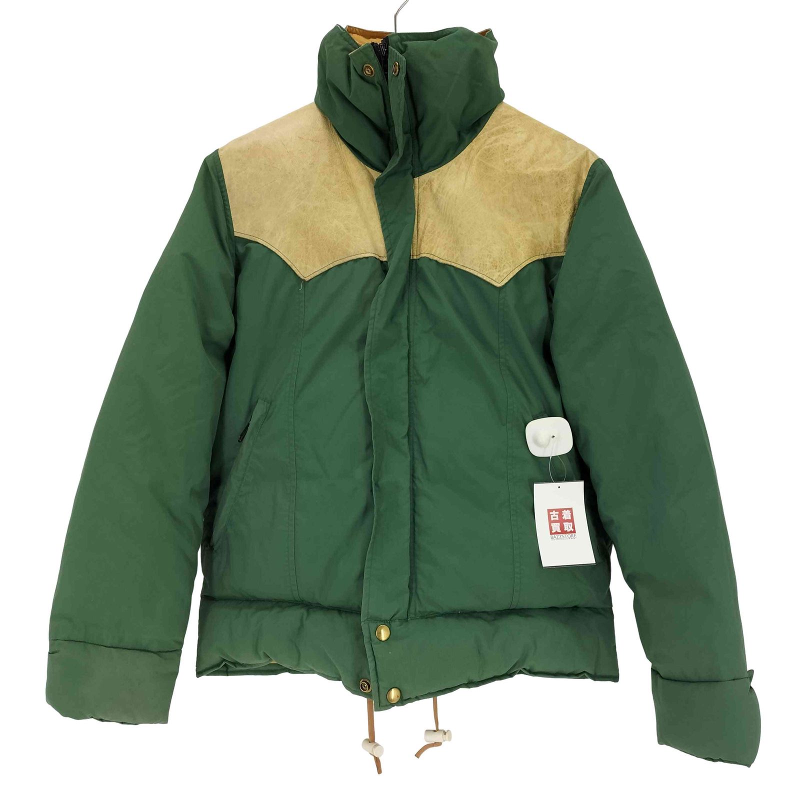 ウエアハウス WAREHOUSE ロッキーマウンテン レザーヨーク ダウン 
