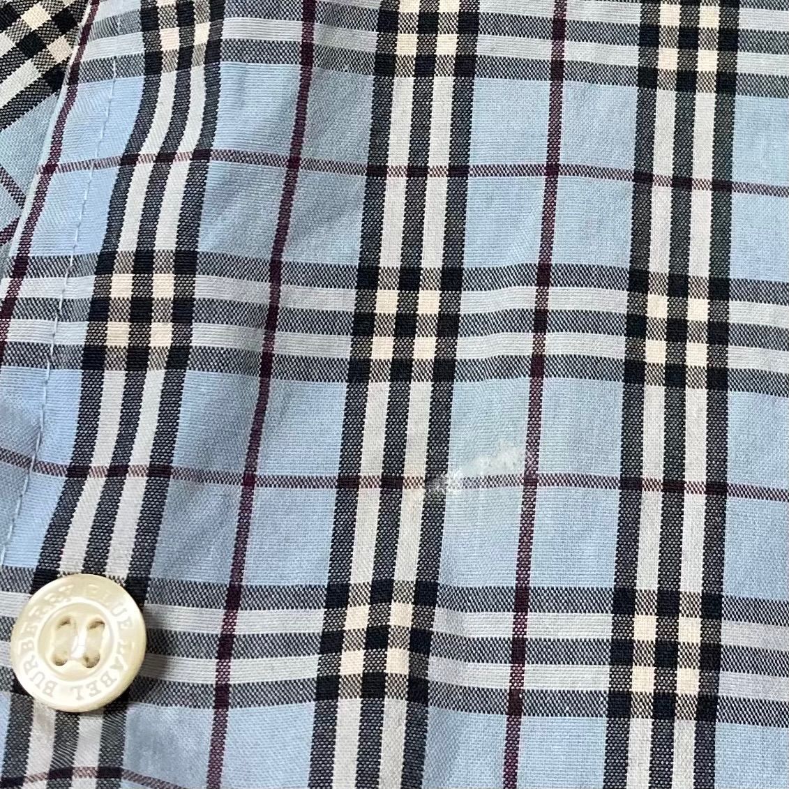 BURBERRY BLUE LABEL バーバリーブルーレーベル 長袖シャツ ブルーノバ 