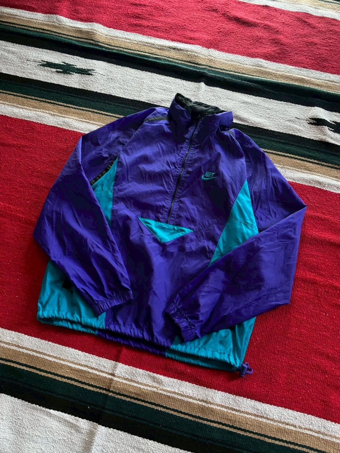 90s 90年代 NIKE ナイキ NYLON PULLOVER JACKET ナイロンジャケット