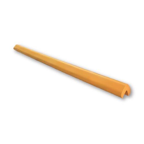 新品 安全クッションL字型 NBR(発泡ゴム) 大 黄 【サイズ】48×18x55mm 長さ900mm 【10本セット】