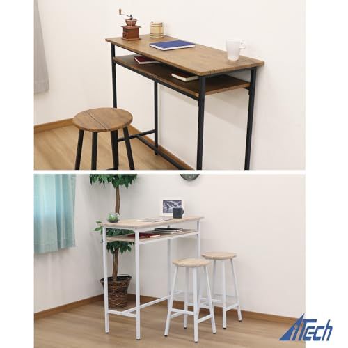 【在庫セール】エイアイテック(AITECH) AIS カウンターテーブル ブラウ エイアイテック(AITECH) AIS カウンターテーブル スリム おしゃれ