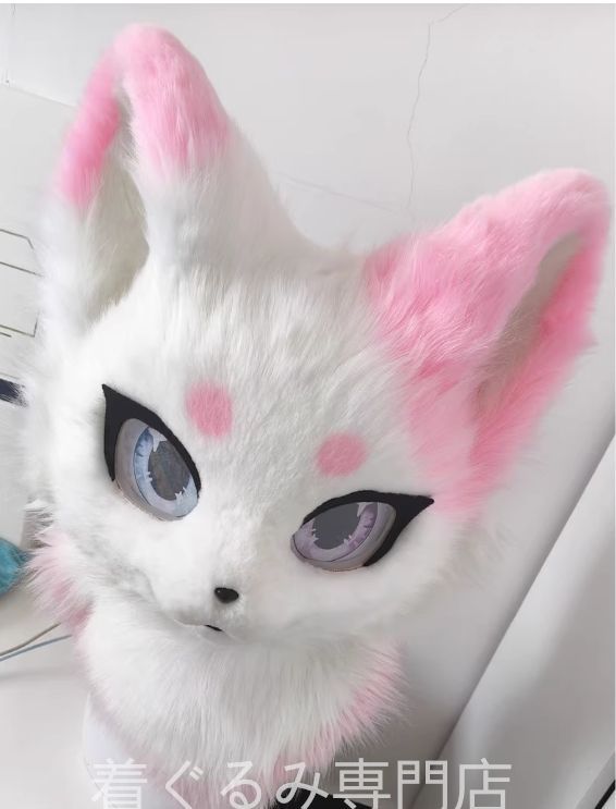 猫 着ぐるみ ヘッド 全頭 ヘッド ケモノ ファースーツ ぬいぐるみ