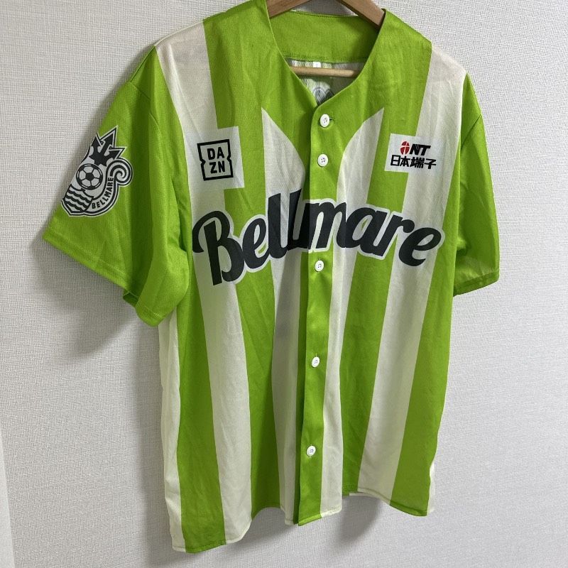 ベルマーレ　レアユニフォーム レア◎(^w^)b DAZN ベースボールシャツ Bellmare 湘南ベルマーレ