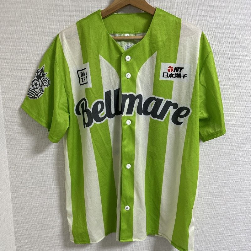 レア◎(^w^)b DAZN ベースボールシャツ Bellmare 湘南ベルマーレ