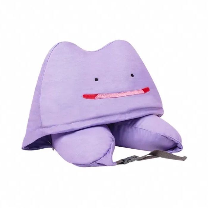 中国限定 メタモン ネックピロー ポケモンセンター 正規品