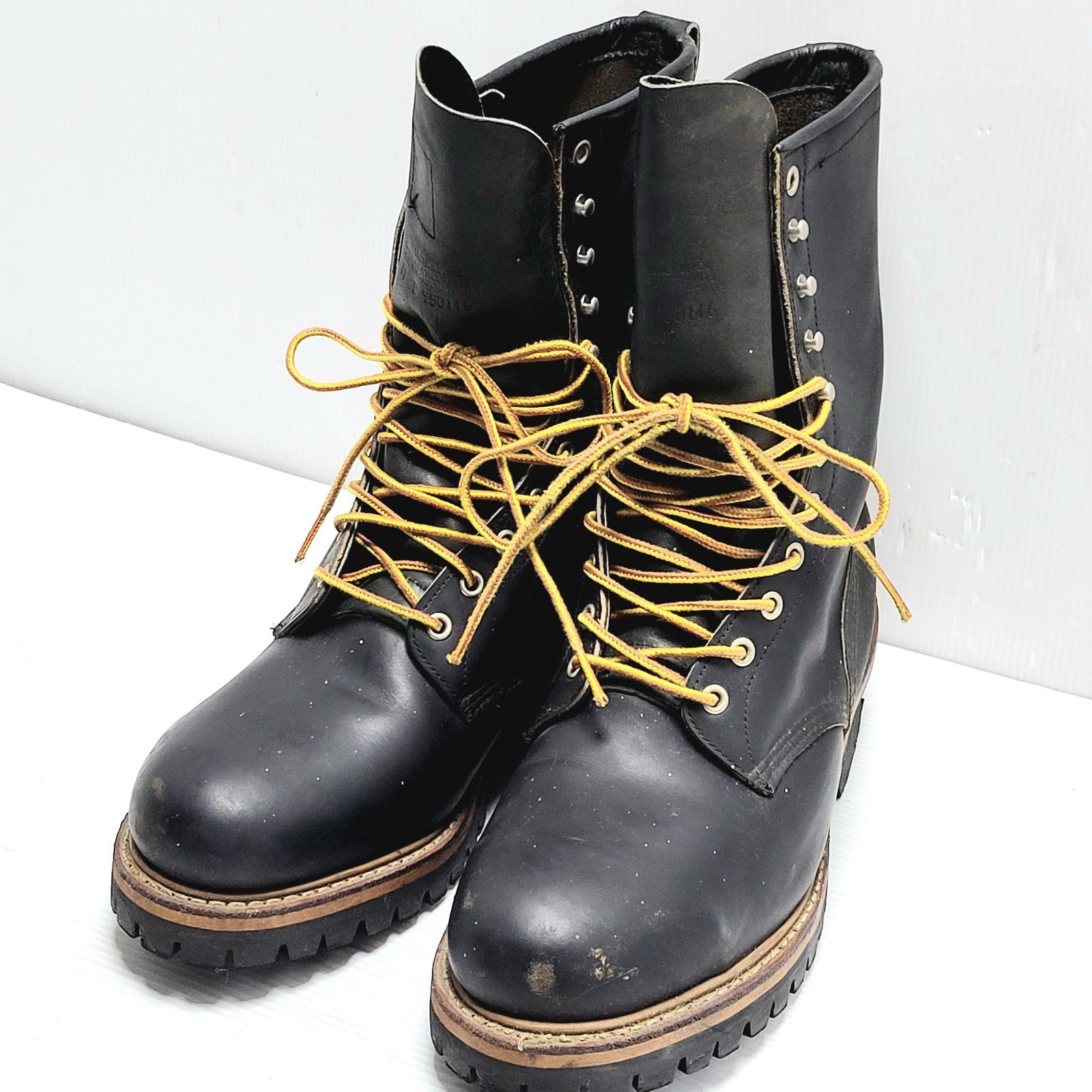 美品】RED WING レッドウィング 2218 11D ブラック ロガーブーツ PT91 