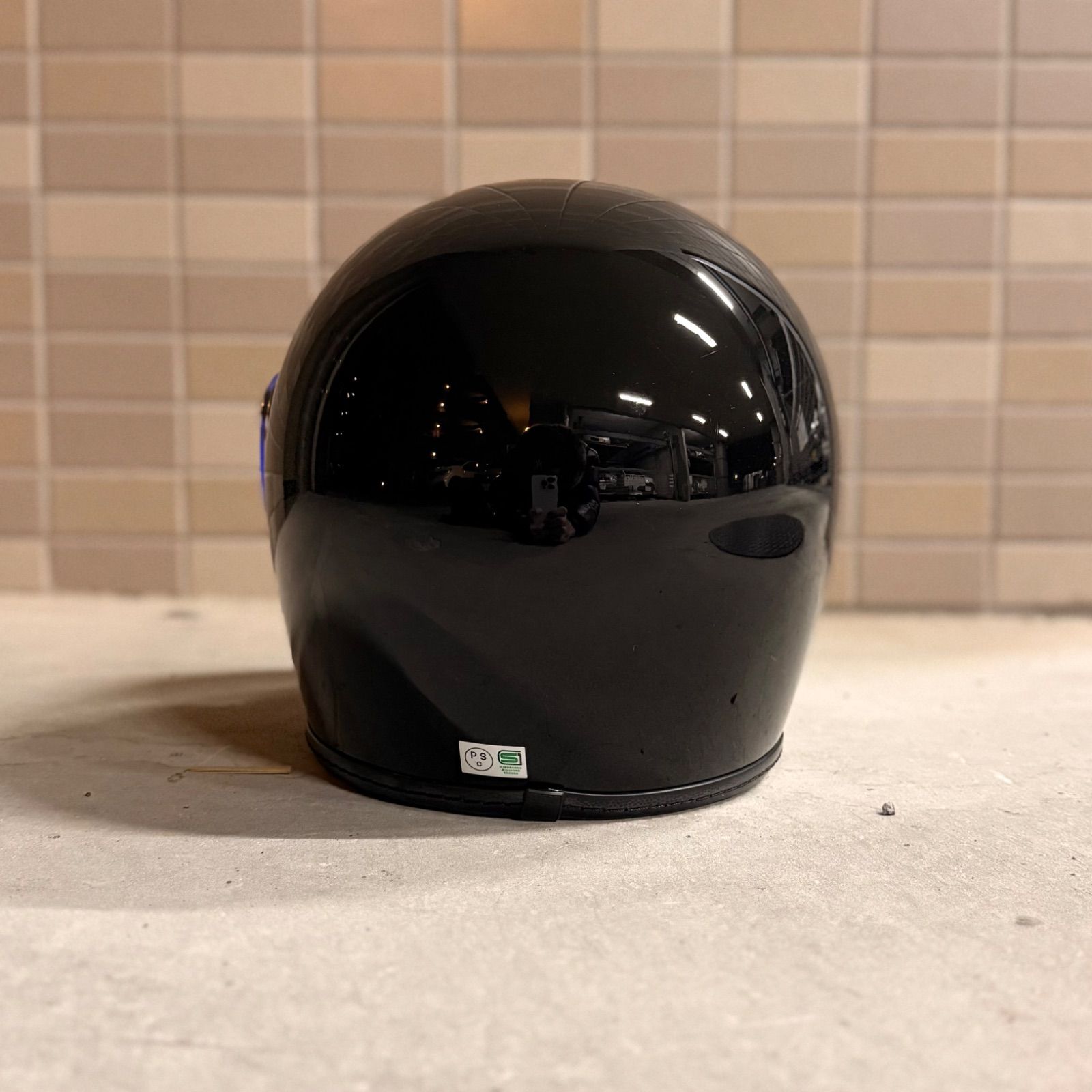 クラシックビンテージスタイル　フルフェイス　Lサイズ　族ヘル　STAR STR 新品未使用】クラシック フルフェイス 族ヘル STAR STR BELL LEAD工業