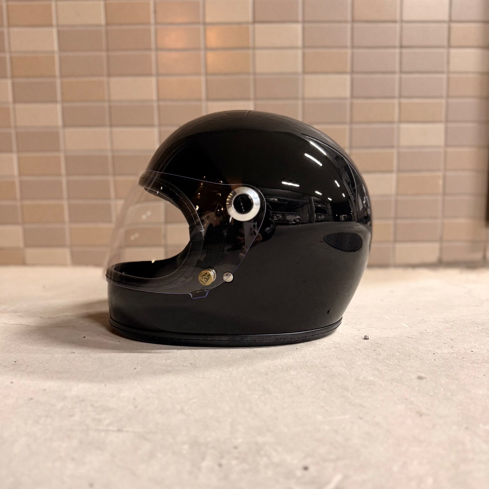新品未使用】クラシック フルフェイス 族ヘル STAR STR BELL LEAD工業