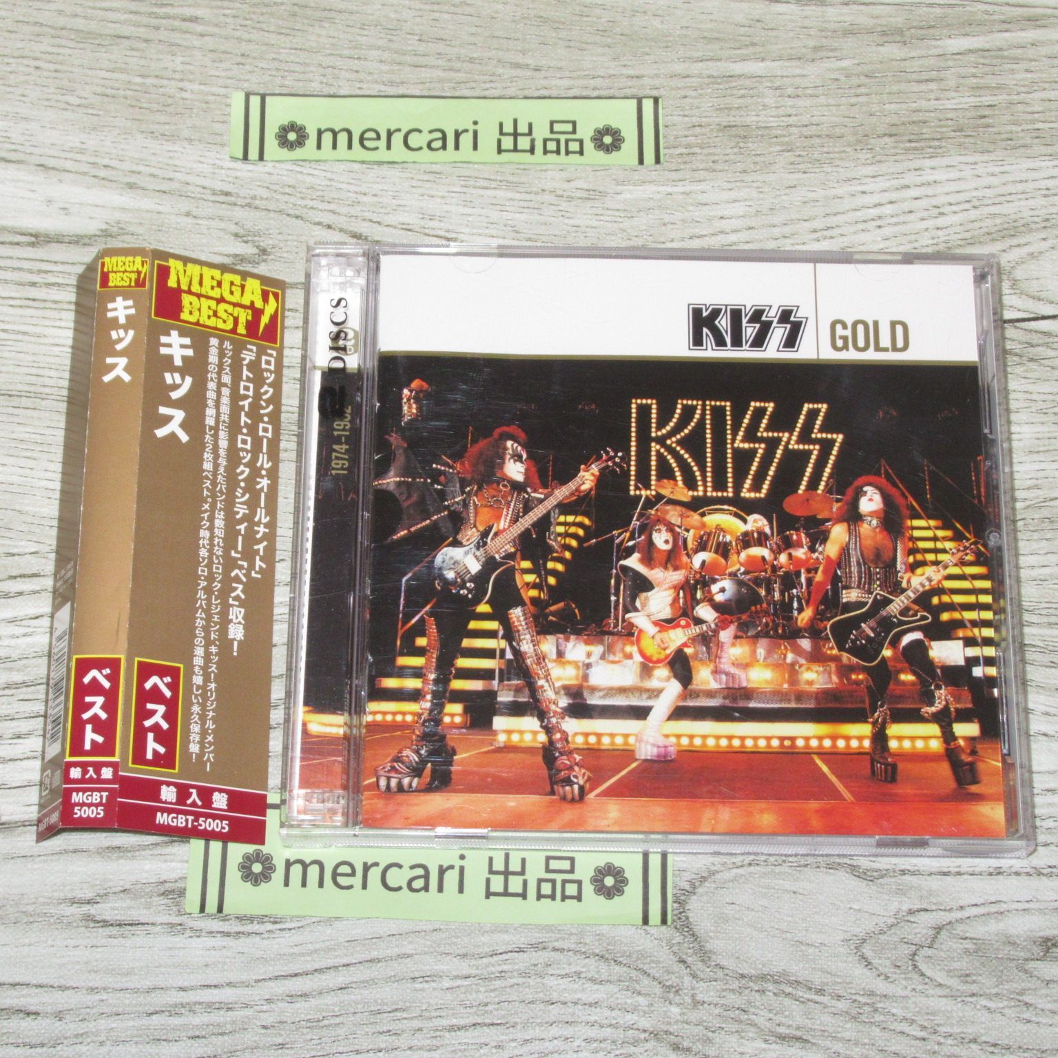 CD 2CD キッス 輸入盤 日本語帯付 KISS 全40曲 - メルカリ
