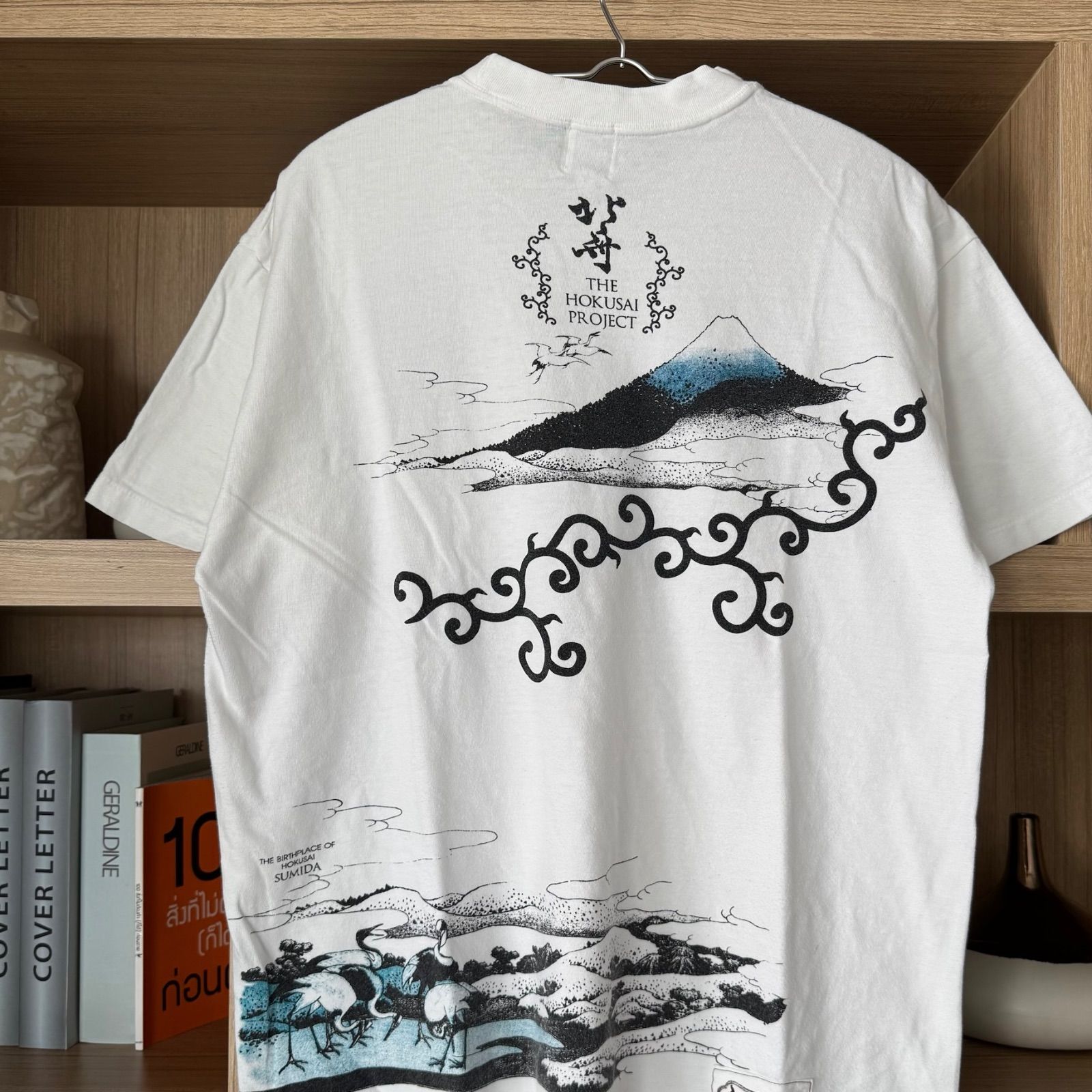 90s Hokusai Project Japan Art T-Shirt VintageTshirts葛飾北斎