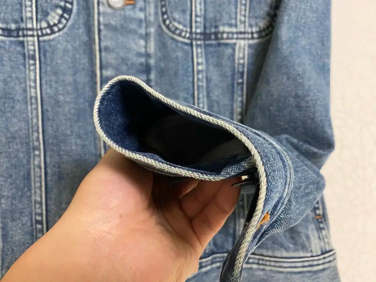 APC インディゴブルー デニムジャケット ジーンズジャケット/ L - メルカリ