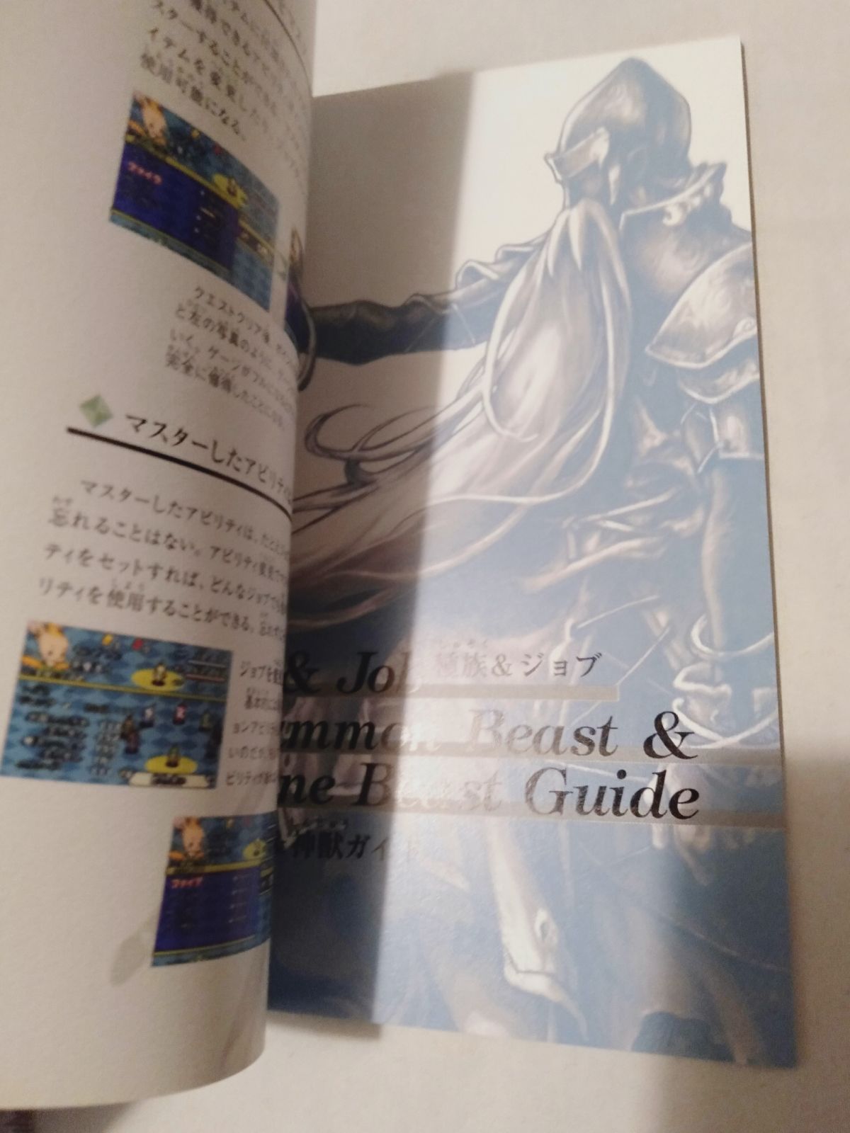 本(カード付】FINAL FANTASY TACTICCS ADVANCE Official Guide Book 