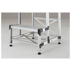 新品 TRUSCO(トラスコ) アルミ作業用踏台アジャスター 4個1セット TSF-AJ