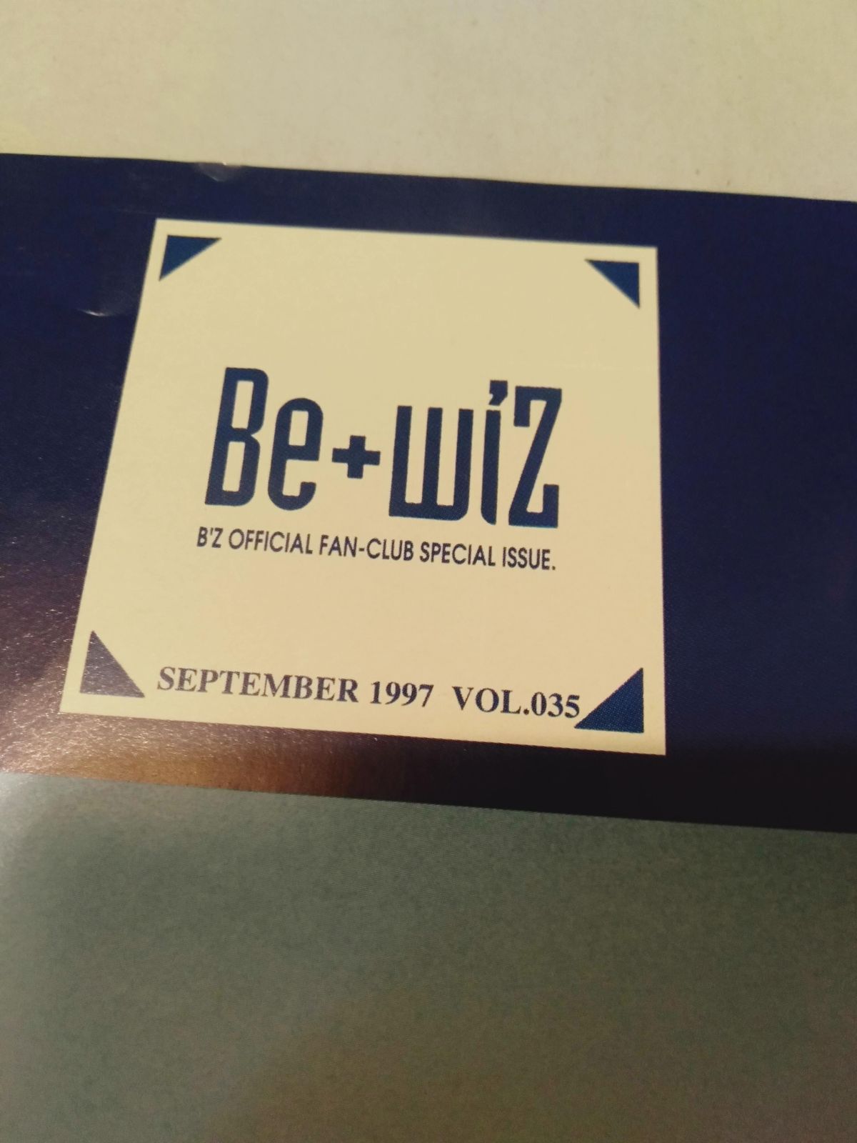 会報誌】be with! VOL.35 Be+wiZ B'z - メルカリ