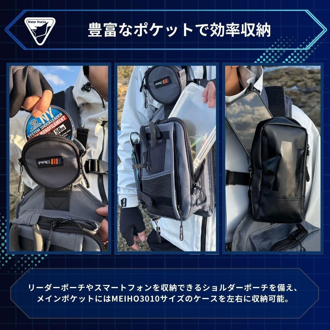 新品 WR タイダルライフベスト WRLV-3155 チャコール 新品 WR タイダルライフベスト WRLV-3155 チャコール