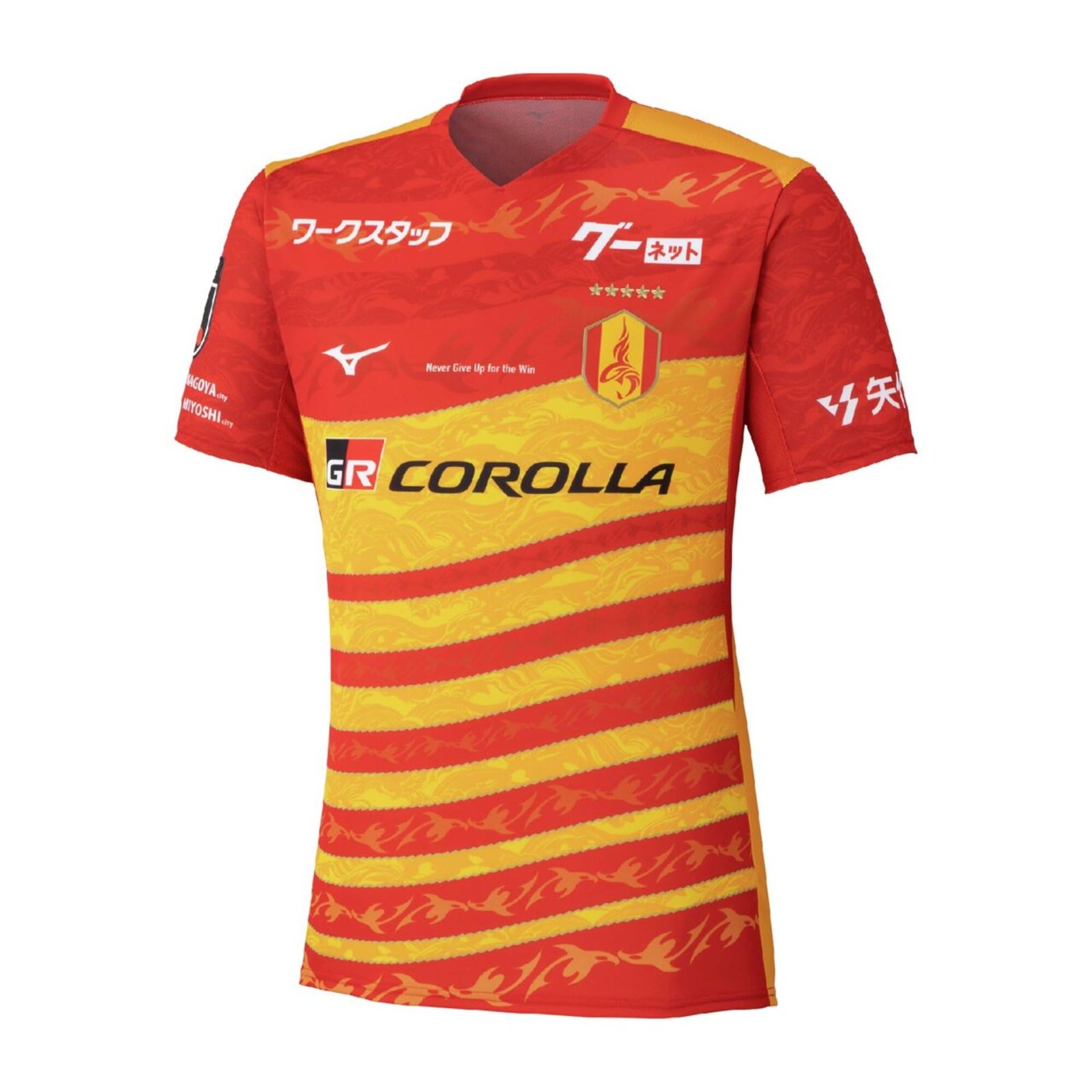 新品 サッカーウェア 名古屋グランパス 2026 ホーム オーセンティックユニフォーム P2JADY20 ユニセックス 3XL