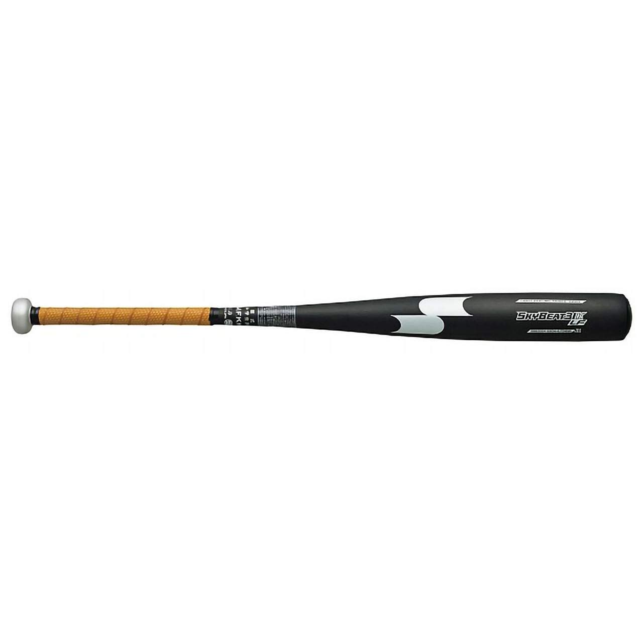 新品 SSK(エスエスケイ) 野球 硬式バット 金属製 スカイビート31K-LF SBB2004 ブラック×NBシルバー 82cm 中学硬式対応