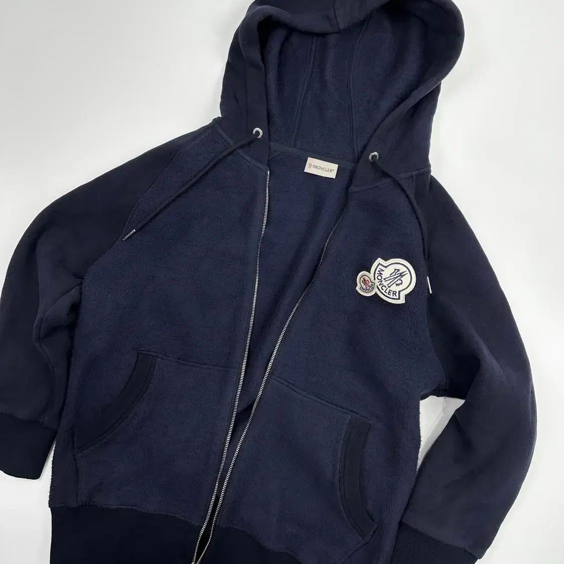 Moncler MONCLER(モンクレール) ダブル ロゴ ワッペン フリース