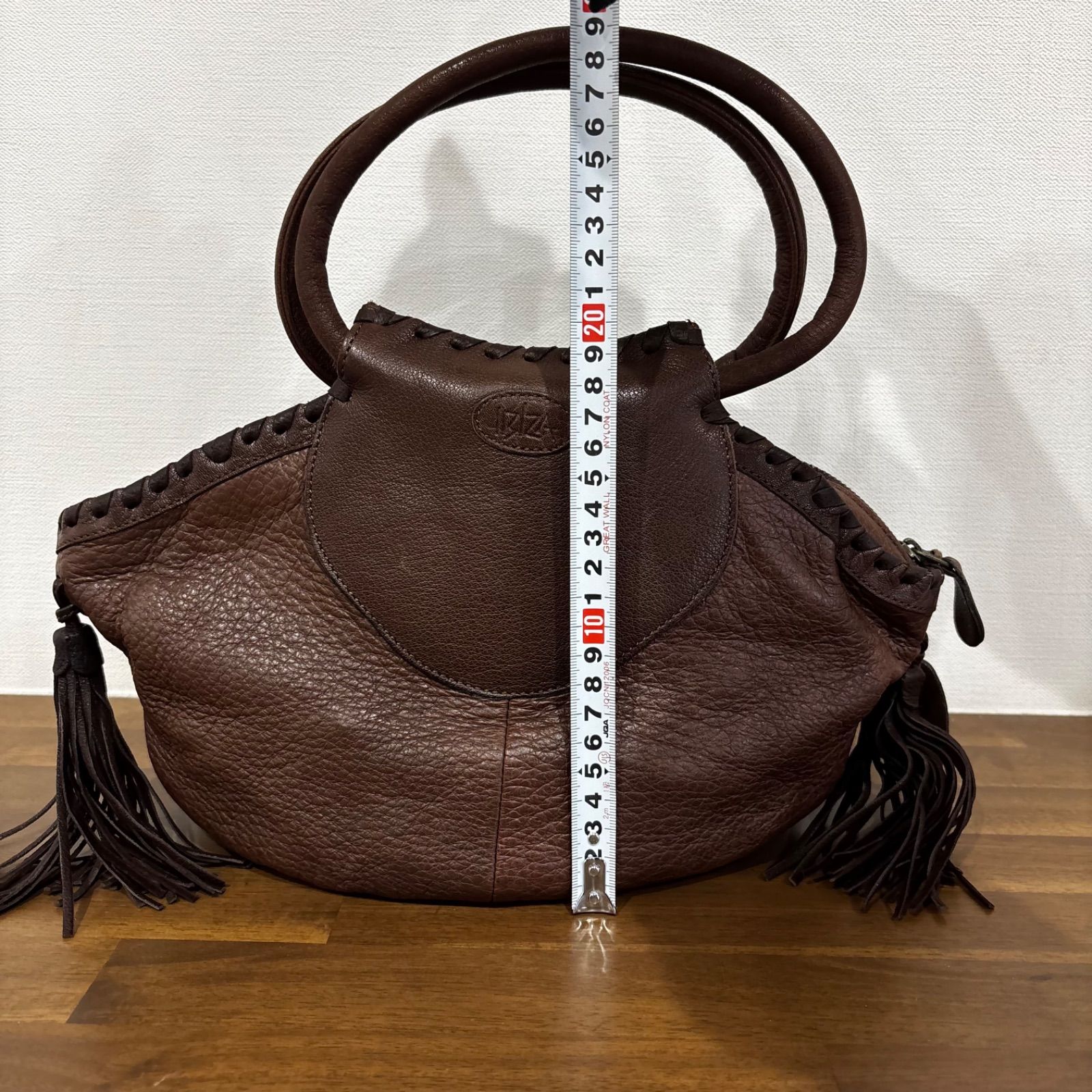 IBIZA ハンドバッグ レザー タッセル 美品✨ レザ バッグ2点まとめ 