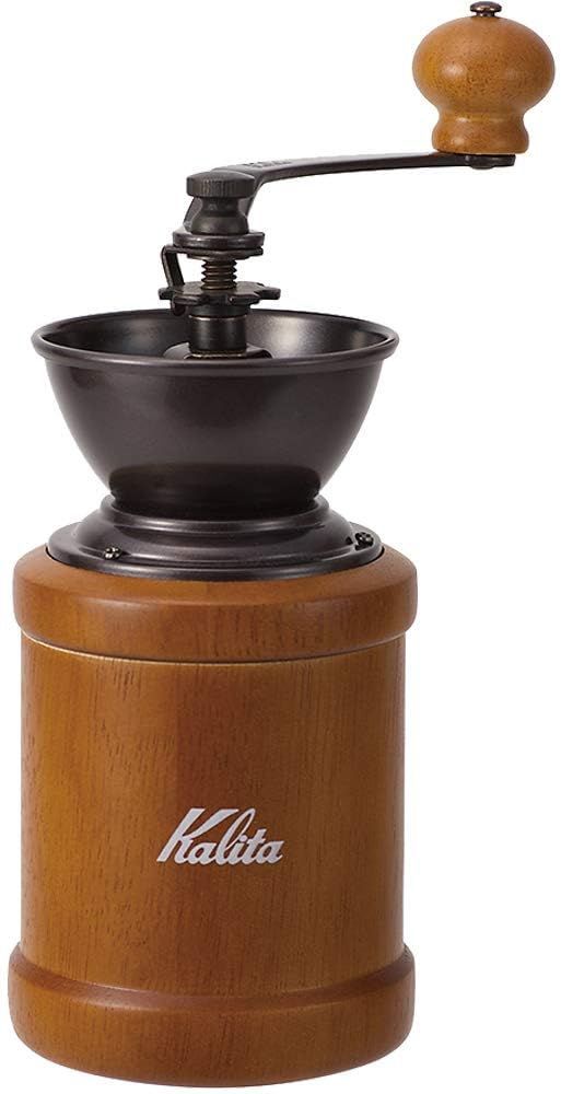 【人気商品】【 限定】 カリタ Kalita コーヒーミル 木製 粒度の安定性が高いアルミ製グラインダー KH-3AM 粗さ調整可能 手挽き コーヒーミル #42188 ミル グラインダー コーヒー初心者 小型 持ち運び カフェ インテリア レトロ キャンプ