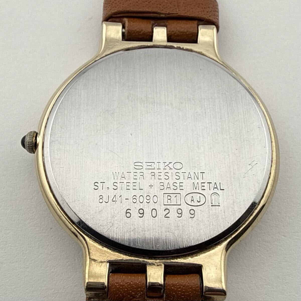SEIKO 8J41-6090 セイコー DOLCE ドルチェ メンズ ボーイズ 腕時計 