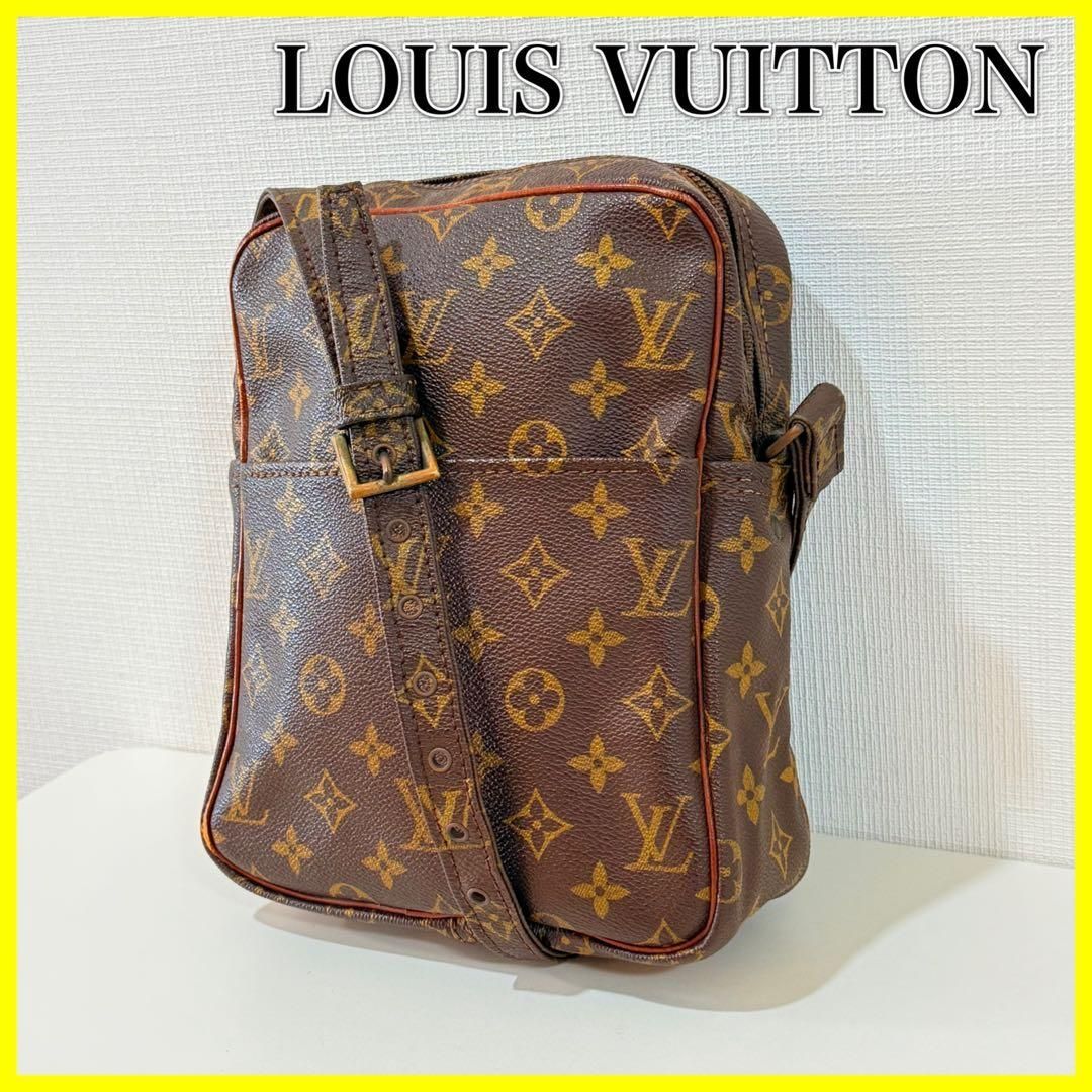LOUIS VUITTON ルイヴィトン ダヌーブ モノグラム ショルダー 美品 