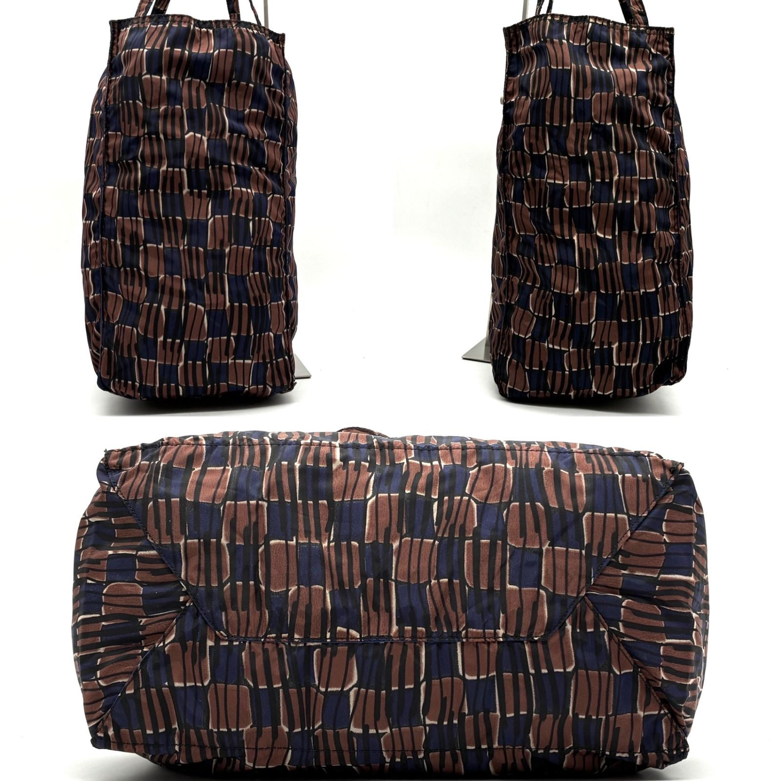 極美品 PRADA プラダ エコバッグ トートバッグ テスート ナイロン