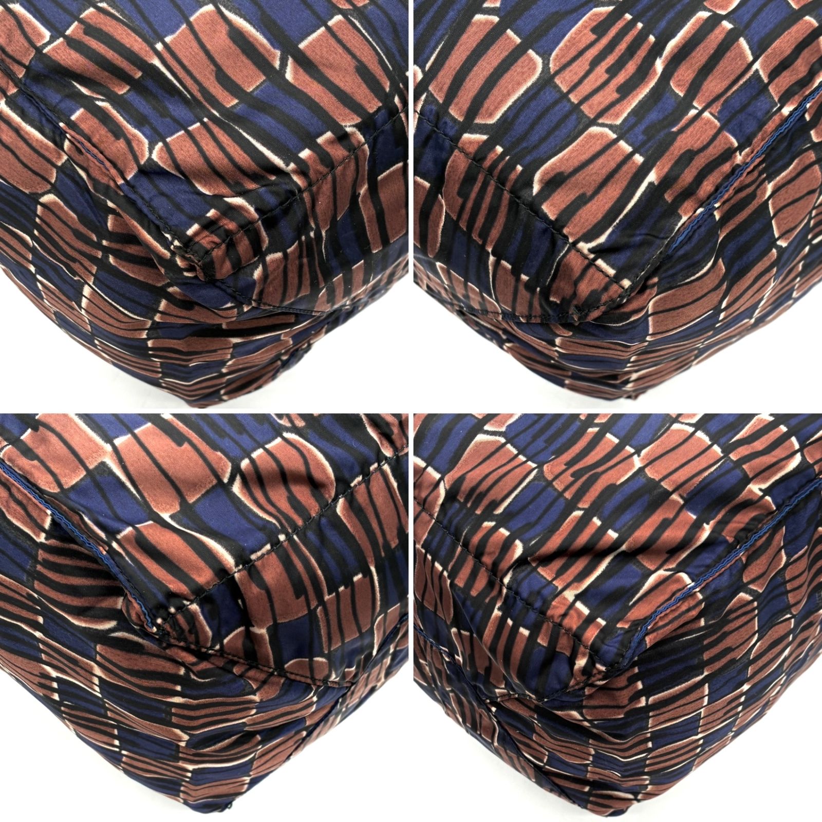 極美品 PRADA プラダ エコバッグ トートバッグ テスート ナイロン 