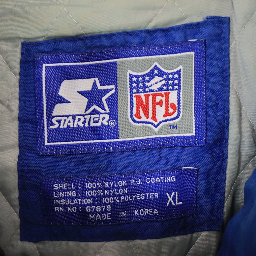 90年代 STARTER スターター NFL ダラス・カウボーイズ 中綿ナイロン