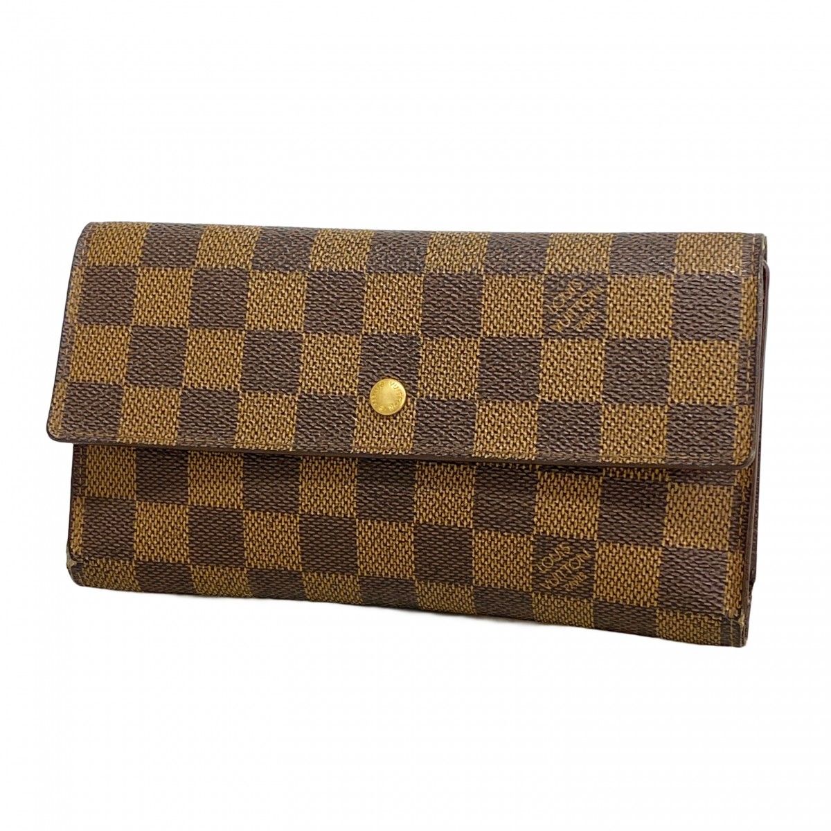 上美品✨️ルイヴィトン ダミエ エベヌ インターナショナル 長財布