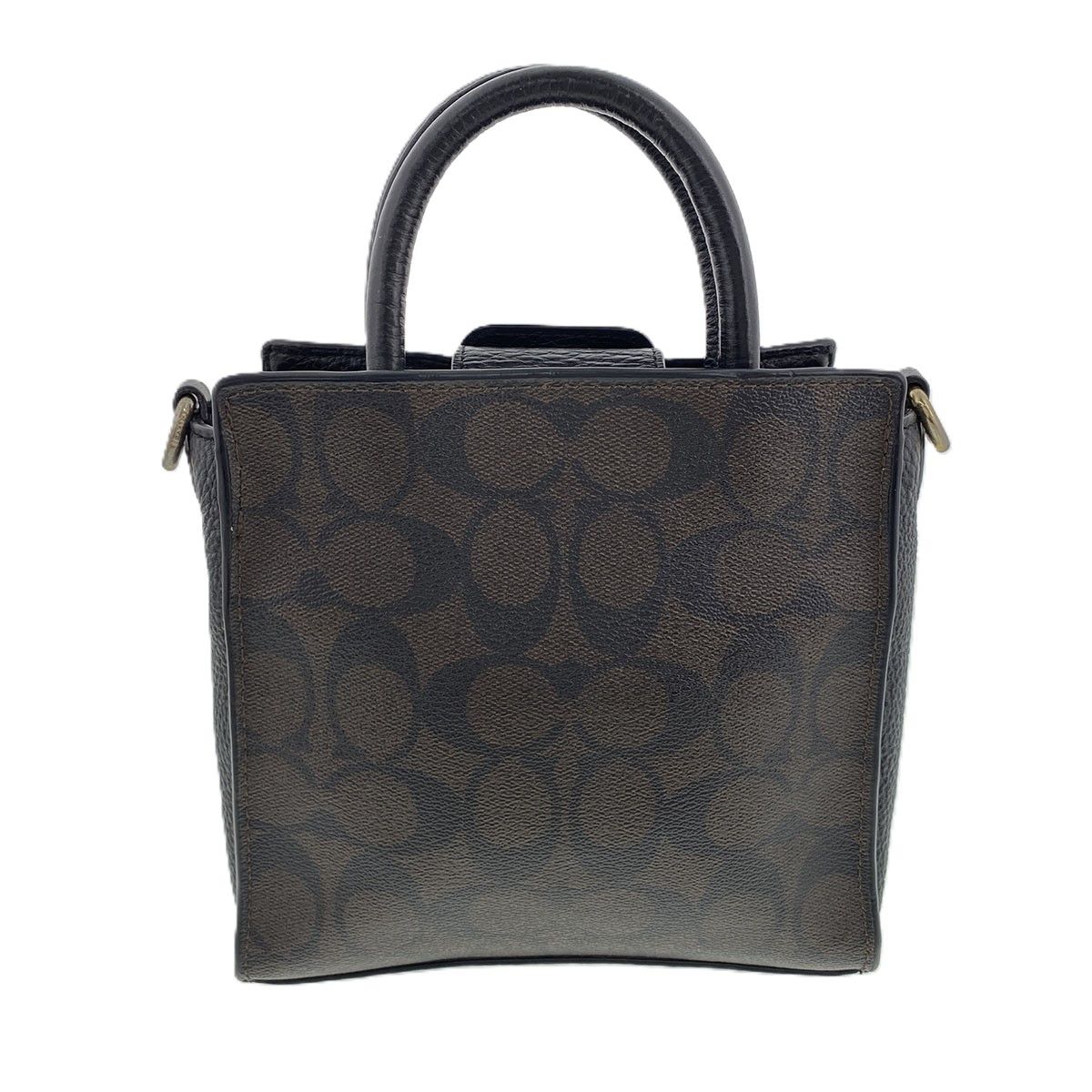 バッグ COACH コーチ 2WAY ミニ ペッパー クロスボディ シグネチャー 