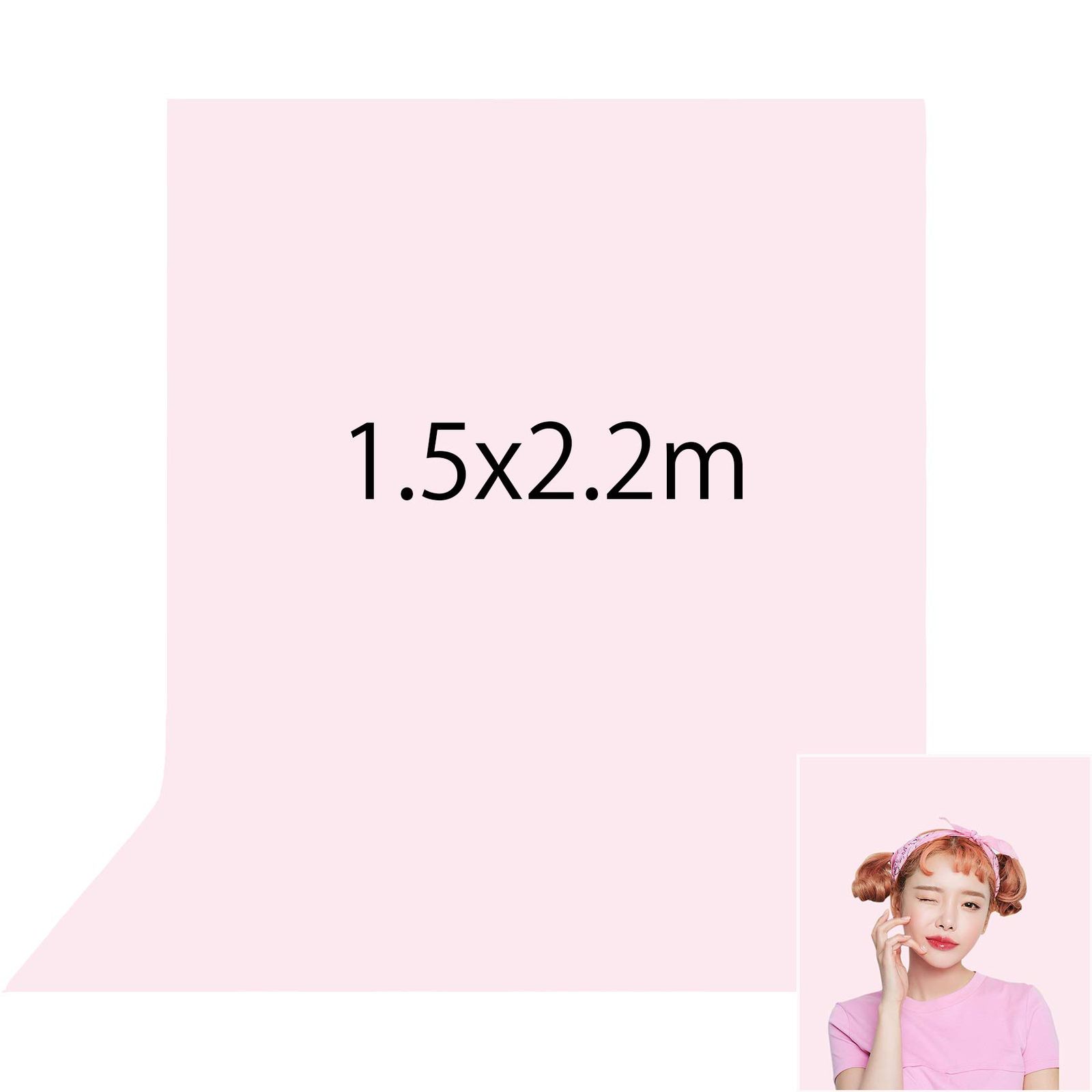 新品 Kate 1.5x2.2m 無地の布 ピンク 背景布 浅ピンク 背景紙 子供の写真 写真スタジオ 撮影用 背景布 写真撮影用 背景幕 装飾用 カスタマイズ可能な背景
