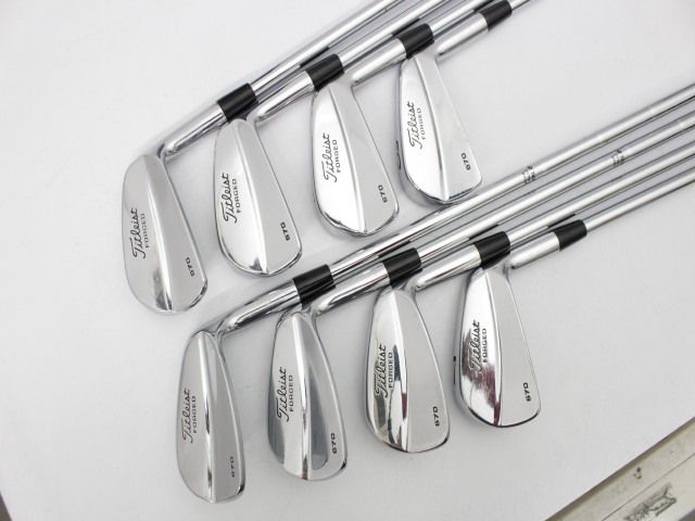 中古】[B-ランク] アイアンセット タイトリスト フォージド670
