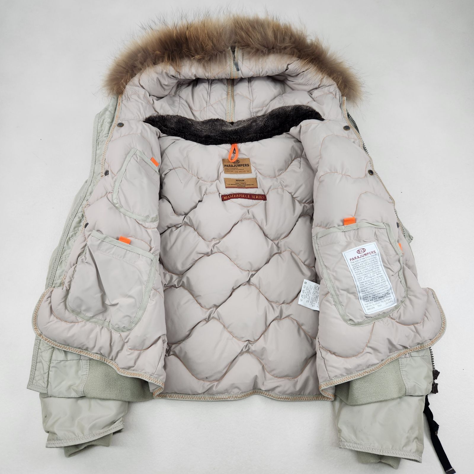 PARAJUMPERS フライトジャケット N-2B fur jacket gimmick y2k 最高級 