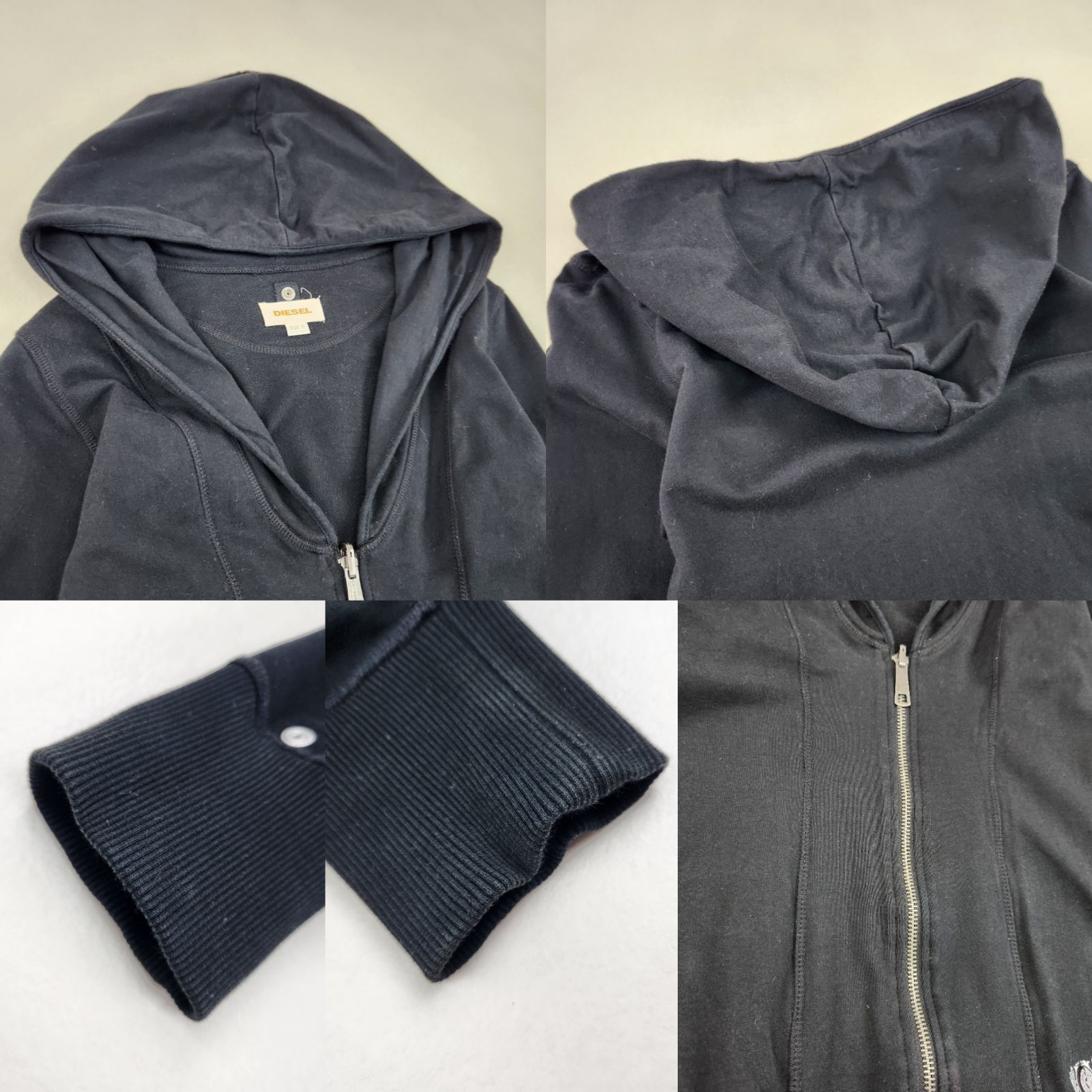 ジャケット・アウター DIESEL archive gimmickdesign jacket Y2K DIESEL ジャンパー ブルゾン archive y2k 00s gimmick jacket 重ね着風