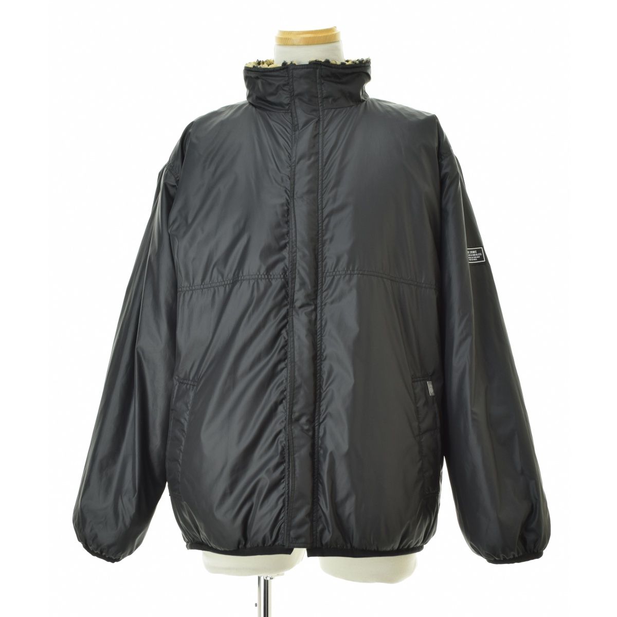 CRIMIE】CR1-02L5-JK16 REVERSIBLE LEOPARDO BOA JACKETフリース