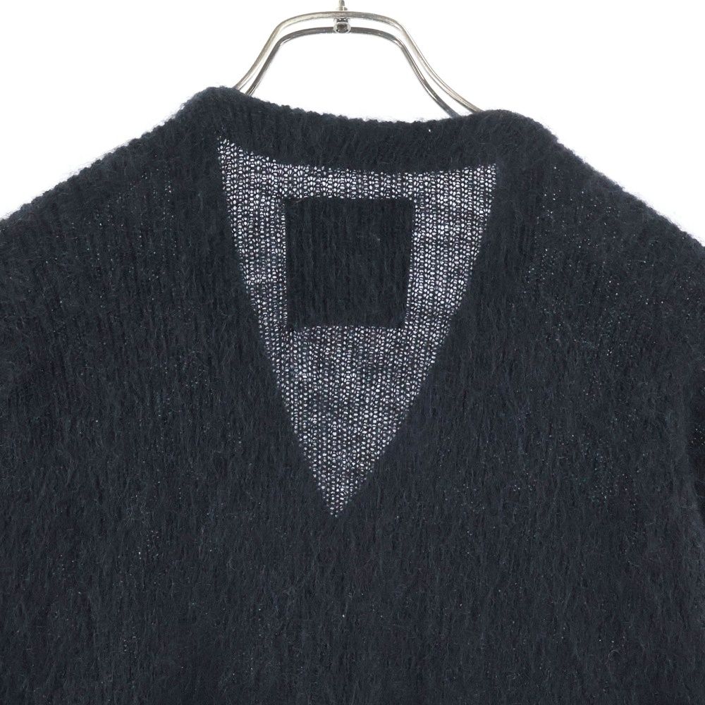 CLOVERU (クローバル) Simple Wool Mohair Cardigan l Mohair Cardigan