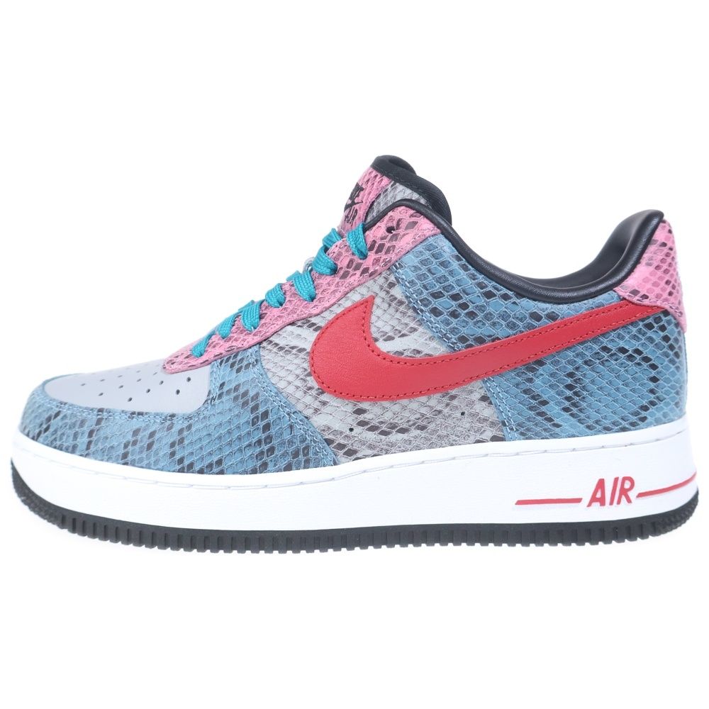 NIKE ナイキ AIR FORCE 1 LOW BY YOU エアフォース1 ローカットスニーカー CT3761-991 ブルー US8.5/26.5cm NIKE (ナイキ) BY YOU AIR FORCE 1 LOW バイユー エアフォース1