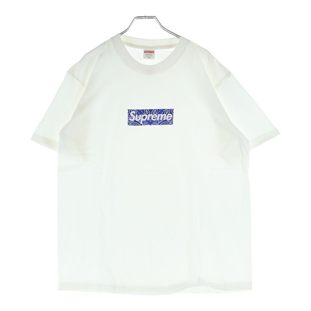 SUPREME (シュプリーム) 19AW Bandana Box Logo Tee ペイズリー 