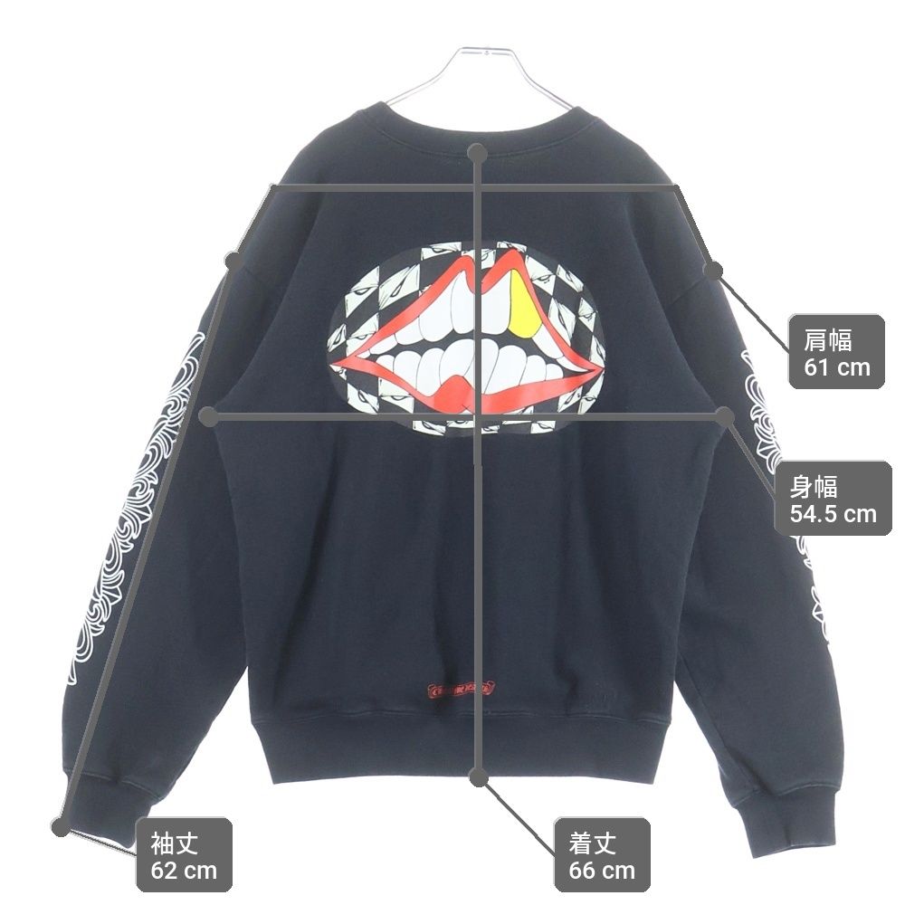 CHROME HEARTS (クロムハーツ) ×MATTY BOY 99 Eyes Chomper Crewneck
