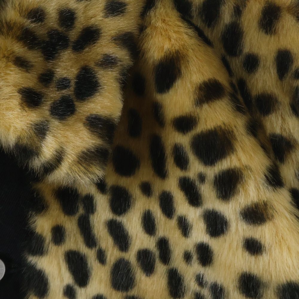 WACKO MARIA (ワコマリア) 25AW FAUX LEOPARD FUR DENIM GRIZZLY