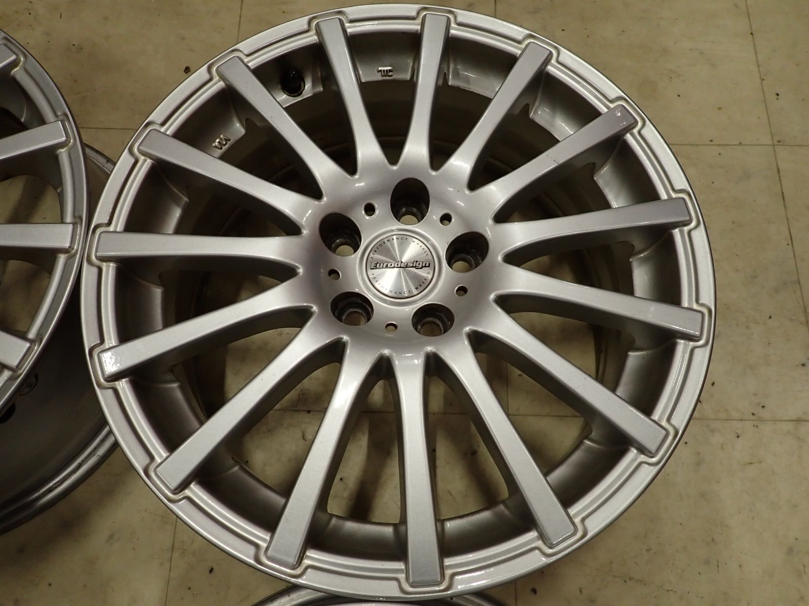 4本SET 会社宛 送料無料 16×6.5J ユーロデザイン EURO DESAGNアルミ 