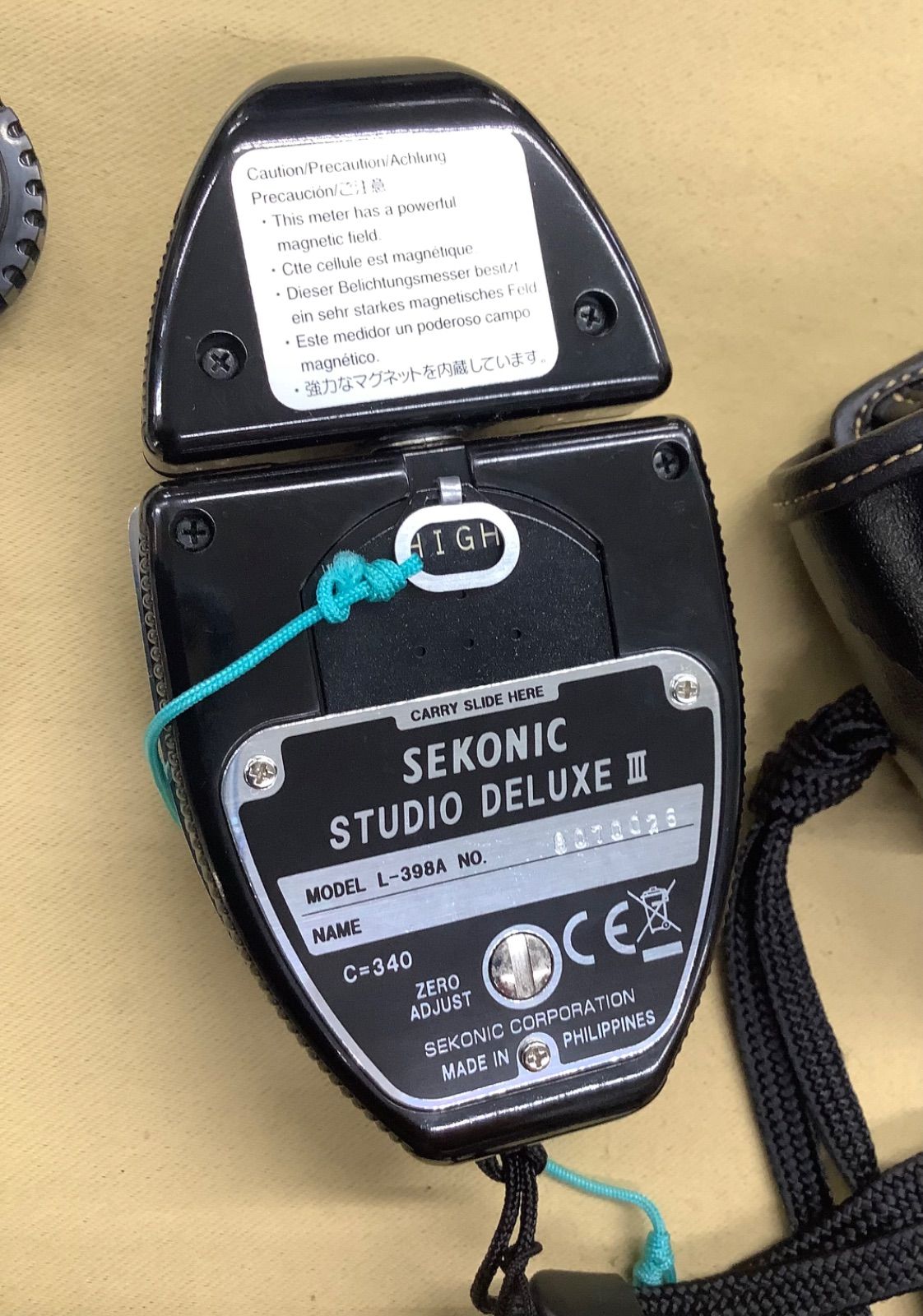 SEKONIC 露出計 スタジオデラックスⅢ L-398A