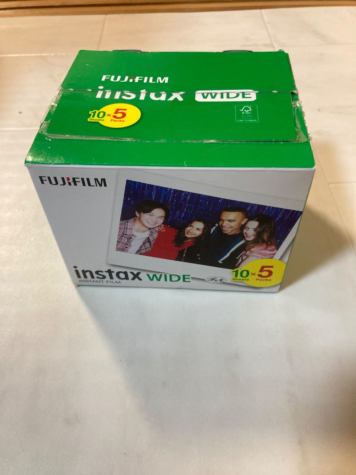 訳あり　インスタックス　ワイド　instax wide 50枚