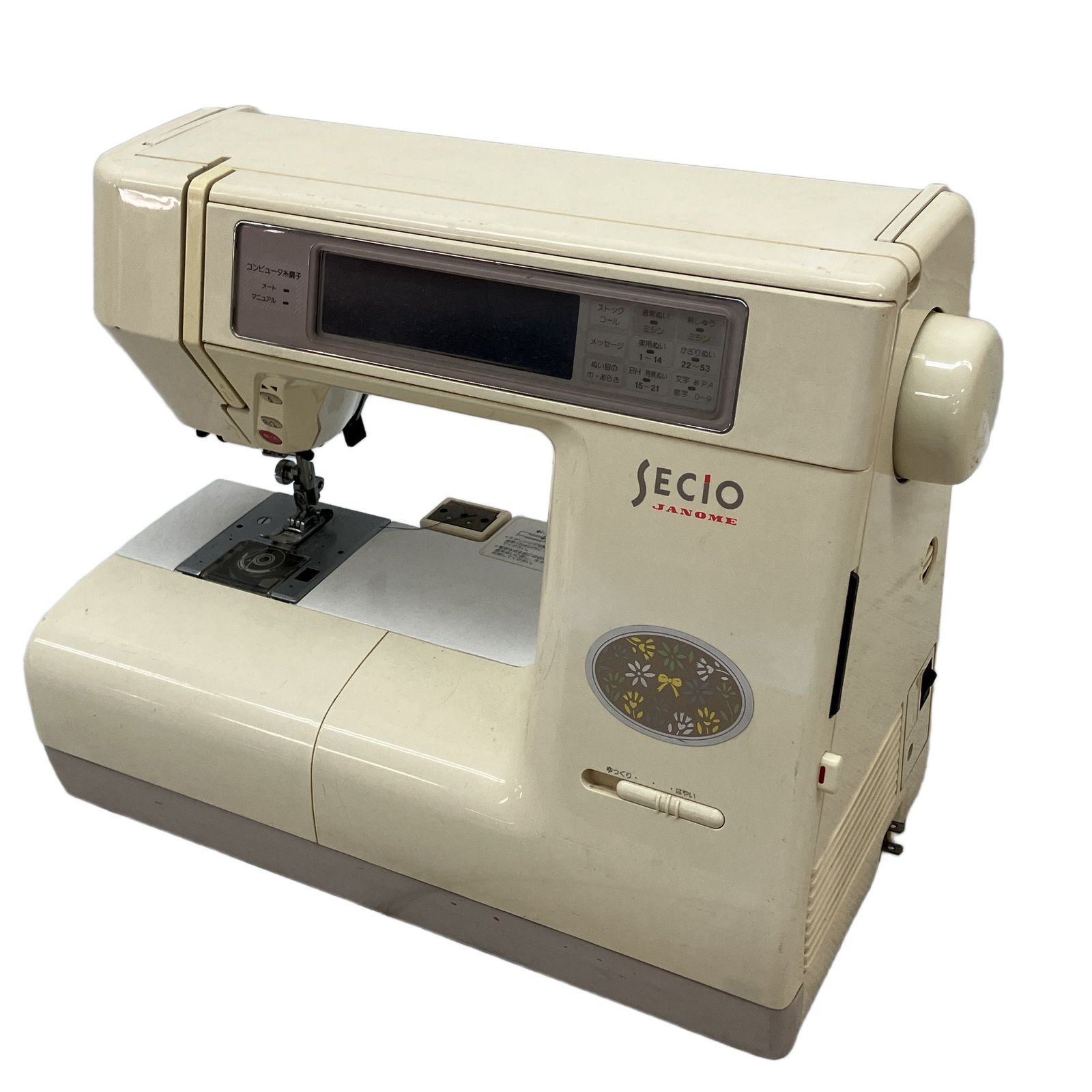JANOME SECIO 8200 コンピューターミシン ジャノメ ジャンク JANOME SECIO 8200 コンピューターミシン ジャノメ ジャンク
