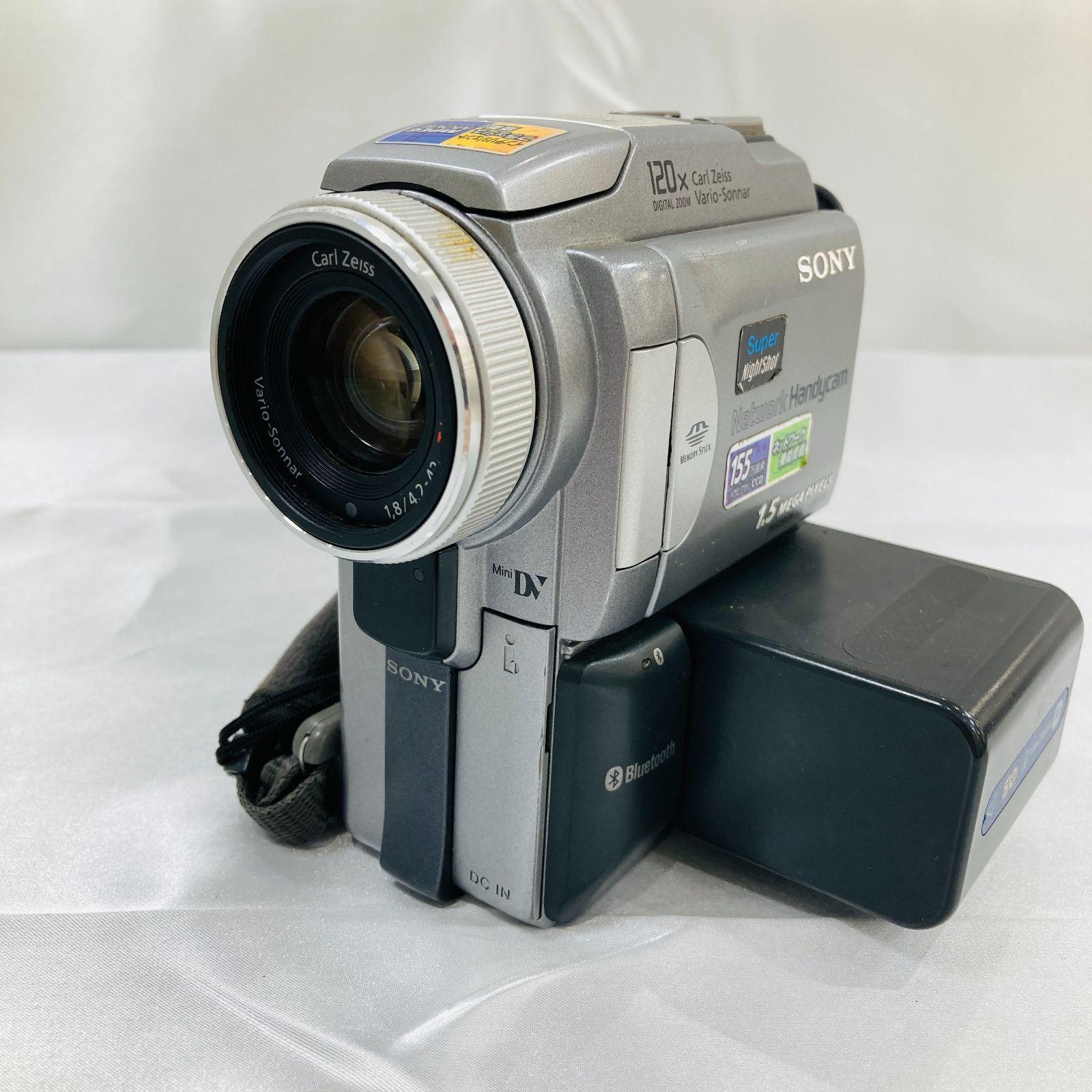 A【動作未確認】Sony ソニー Network Handycam DCR-PC120 ハンディカム