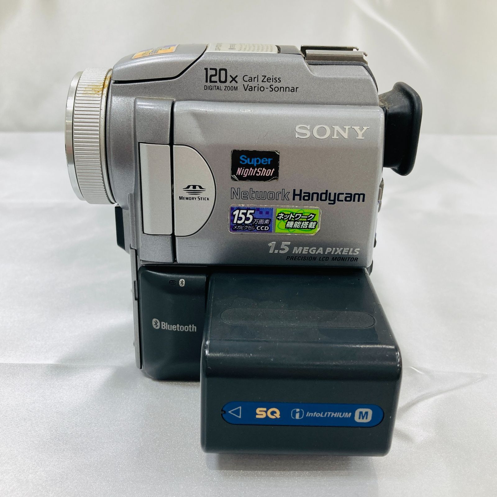 A【動作未確認】Sony ソニー Network Handycam DCR-PC120 ハンディカム