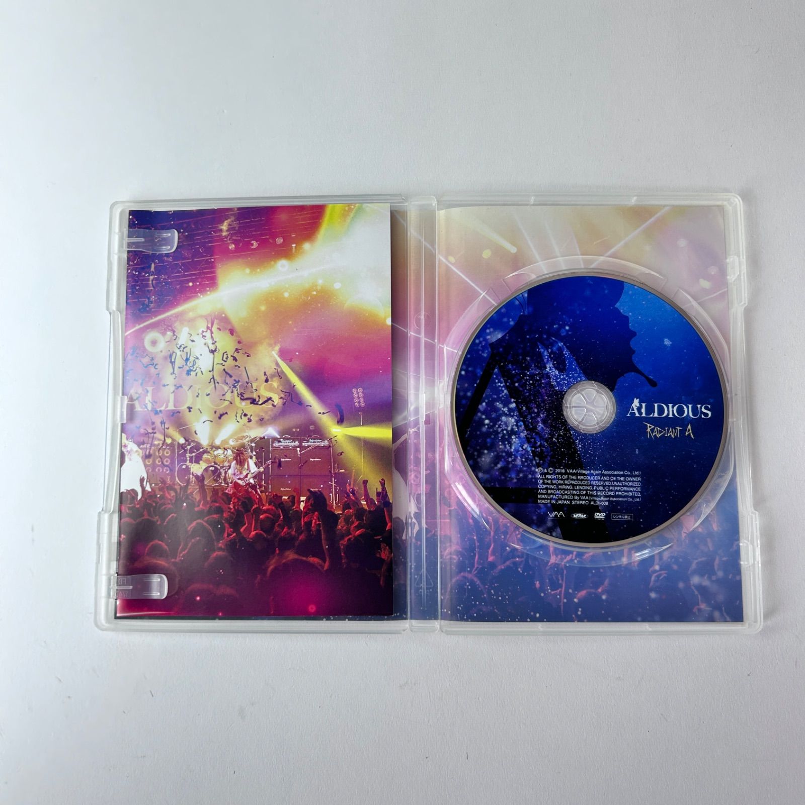 直筆サイン入り] ALDIOUS（アルディアス）Radiant A Live in TSUTAYA O