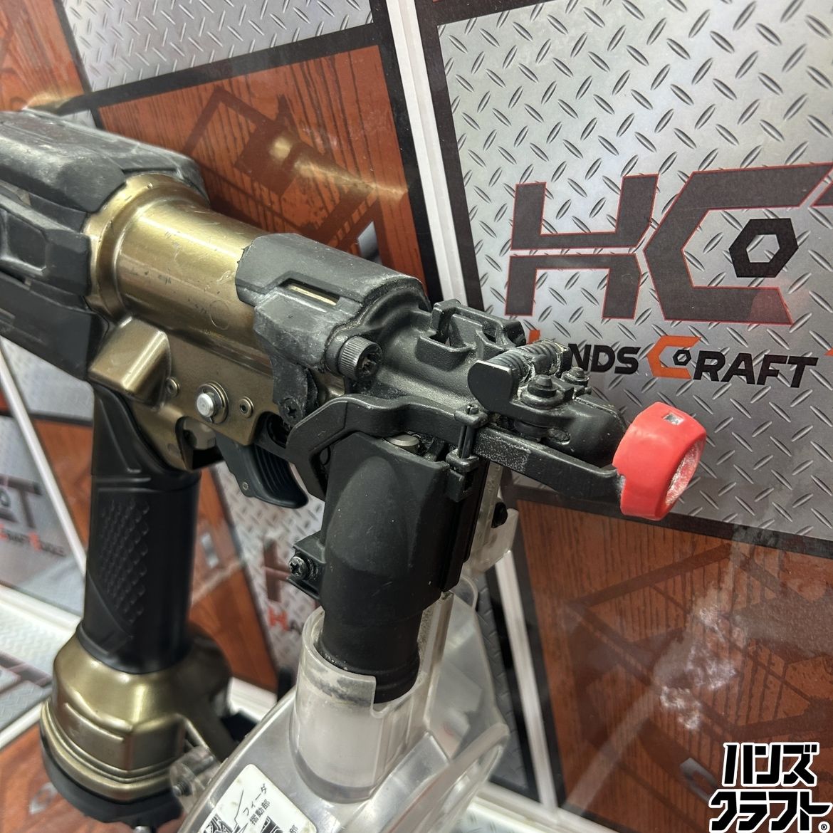 ◇【中古】ハイコーキ(HiKOKI) WF4HS 高圧ネジ打ち機 本体+ケース 