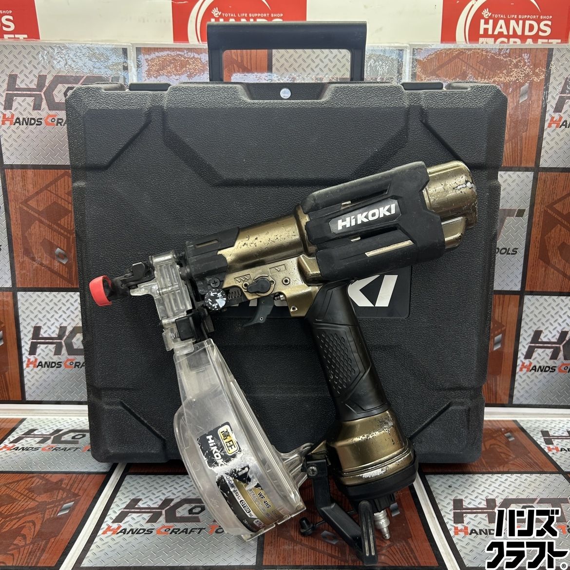 ◇【中古】ハイコーキ(HiKOKI) WF4HS 高圧ネジ打ち機 本体+ケース ◇【中古】ハイコーキ(HiKOKI) WF4HS 高圧ネジ打ち機 本体+ケース